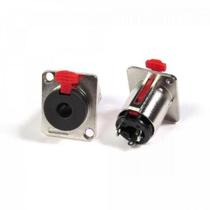 Jack J10 Stereo Metal para Painel JCPZ0005 STORM - PCT / 5 Jack J10 Stereo Metal para Painel JCPZ0005 STORM - PCT / 5
