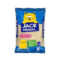 Jack Miau Granulado Sanitário De Mandioca Para Gatos 1kg