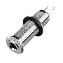 Jack P10 Blindado Guitarra T3CR TC3S Conector Fêmea Mono Painel Acessório Reposição Padrão P10