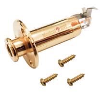 Jack para violao p10 tm7gd dourado blindado - Strinberg