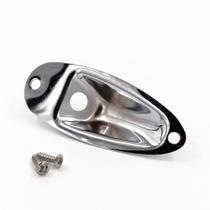 Jack plate canoa cromado guitarra stratocaster elephant ele0250 Jack plate canoa cromado guitarra stratocaster elephant ele0250