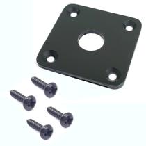 Jack plate quadrado de Plastico Preto PLJC BLK + parafusos Jack plate quadrado de Plastico Preto PLJC BLK + parafusos