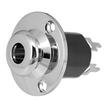 Jack Roldana Blindado Cromado Liso Para Violão Guitarra P10