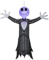 Jack Skellington Disney inflável suspenso de 1,2 m com luzes piscantes