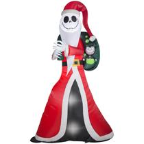 Jack Skellington inflável de Natal como garras de areia de 3 m de altura
