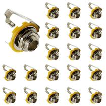 Jack Socket Luomorgo de 6,35 mm/0,25 polegadas de comprimento para guitarra elétrica