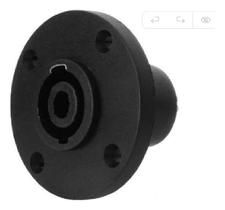 Jack Speakon 4 V P/painel Redondo C/trava-emb 4pçs - Tebera