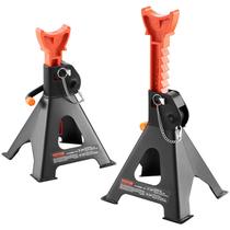 Jack Stands VEVOR com capacidade para 3 toneladas (6.000 libras) com travamento duplo para carro Jack Stands VEVOR com capacidade para 3 toneladas (6.000 libras) com travamento duplo para carro
