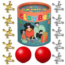 Jacks Game KlayBear Retro Vintage para crianças e adultos com bola