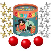 Jacks Game KlayBear Retro Vintage para crianças e adultos com bola