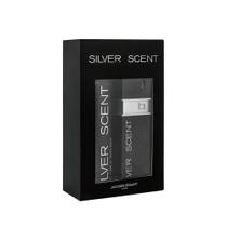 Jacques bogart kit masculino silver scent edt 100ml + desod. 200ml