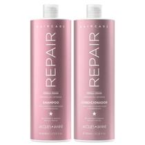 Jacques Janine Hair Care Kit Shampoo 800ml + Condicionador 750ml Repair