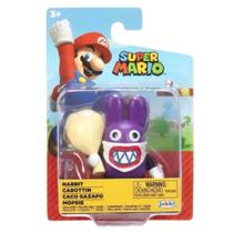 Jakks Super Mario Kart 2.5 Inch Nabbit Carott 0015 Jakks Super Mario Kart 2.5 Inch Nabbit Carott 0015