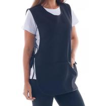 Jaleco Avental Bata - Uniforme Cozinha Limpeza - 2 bolsos / Amarras laterais - Oxford - Tam. Único