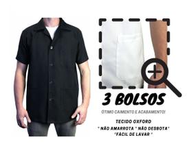 Jaleco Branco Manga Curta Em Oxford. Melhor Preço!!!! Jaleco Branco Manga Curta Em Oxford. Melhor Preço!!!!