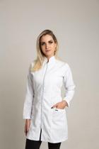 Jaleco Carolina White Jaleco Carolina White