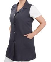 Jaleco feminino acinturado colete Jaleco feminino acinturado colete