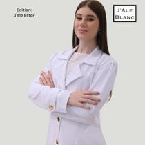 Jaleco Feminino Branco Ester - J'Ale Blanc
