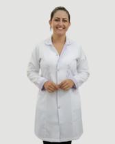 Jaleco Feminino com Bordado de Fortaleza Jaleco Feminino com Bordado de Fortaleza