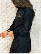Jaleco Feminino com ziper Laboratório Gabyuniformes