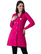 Jaleco Feminino Gola Esporte com Botões nos Punhos - Namastê