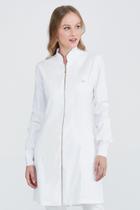 Jaleco Feminino Juicy - Branco - Dra Cherie Jaleco Feminino Juicy - Branco - Dra Cherie