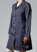 Jaleco Feminino Manga Longa Oxford Preto Tamanho G WM