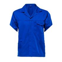 Jaleco Guardapo Azul Curto G (brim) - Celi