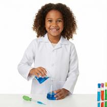 Jaleco Infantil Branco Resistente para Educação Infantil Tamanho 10