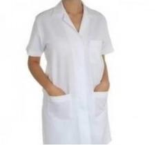 Jaleco Manga Curta Feminino Oxford DORTLER