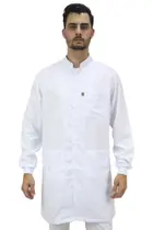 Jaleco masculino gola padre com punho