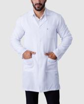 Jaleco Masculino Namaste Manga Longa em Oxford Especial