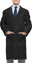 Jaleco Masculino NY Threads Tamanho PP Manga Longa Preto