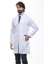 Jaleco Masculino Oxford Gola Padre com zíper metal LUXO Viena