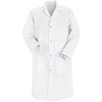 Jaleco Oxford Longo Branco Manga Longa Tam GG