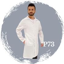 Jaleco Oxford unissex branco