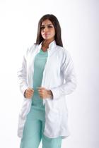 jaleco slim misto gabardine/poliamida jaleco slim misto gabardine/poliamida