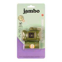 Jambo kit porta saquinho bio eco green 2 rolos