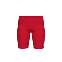 Jammers de natação ARENA Feel Boys Dynamo Swim para natação, atléticos na altura do joelho, secagem rápida, duráveis, roupas de banho de desempenho júnior, esportivas, praia e piscina, vermelhas, tamanho 30