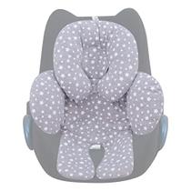 JANABEBE Redutor Almofada Infant Head & Baby Body Support Antialérgico 100% Algodão (Suporte à cabeça, corpo e costas, estrela branca) 3 partes