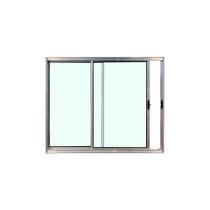 Janela 2 Folhas 100X120 Alumínio Brilhante Linha Esmeralda