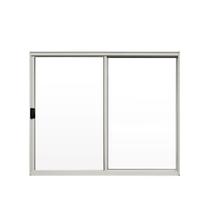 Janela 2 Folhas de Correr S/ Grade 1.00 X 1.00 Aluminio Branco Linha Modular - Hale Janela 2 Folhas de Correr S/ Grade 1.00 X 1.00 Aluminio Branco Linha Modular - Hale