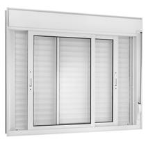 Janela 2 Folhas Persiana Integrada Fita 120x150cm Topsul Esquadrisul