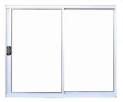 Janela 2 Folhas Vidro Alumínio Brilhante, Branco ou Preto Linha 18 Modular