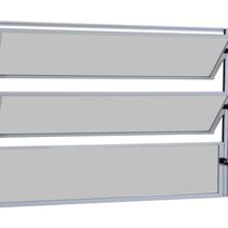 Janela Basculante 1 Secção com Vidro Mini Boreal 60x100cm Ecosul Esquadrisul