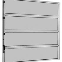 Janela Basculante 1 Secção com Vidro Mini Boreal 80x80cm Ecosul Esquadrisul