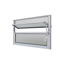 Janela Basculante em Alumínio Branco Duraline Fix 40x60x3cm 2 Folhas Jap