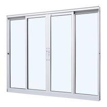 Janela Caribe 4 Folhas 120x100cm Branca - 1002-73 - JAP