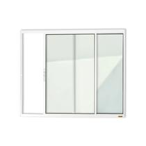 Janela Confort 2 Folhas Vidro Liso 100cm X 150cm Brimak Janela Confort 2 Folhas Vidro Liso 100cm X 150cm Brimak