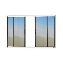 Janela Confort 4 Folhas Vidro Reflex 100cm X 150cm Brimak Janela Confort 4 Folhas Vidro Reflex 100cm X 150cm Brimak